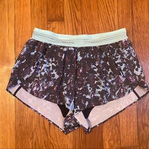 Lululemon running shorts, size 2